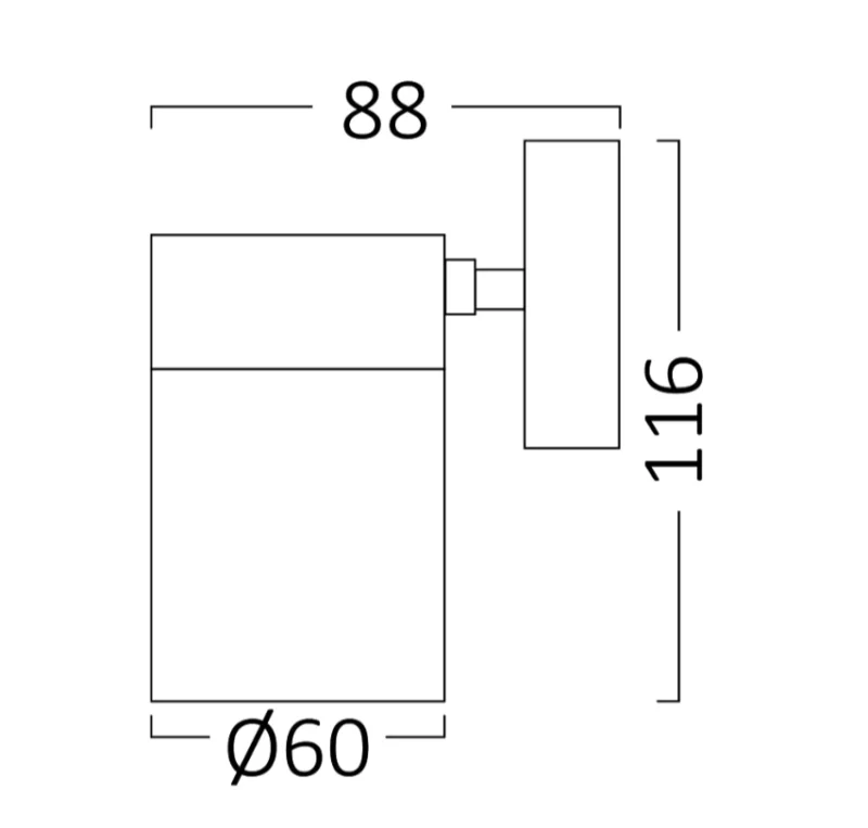 Rita-S-WL. 1 - 1xGU10 – Bild 4